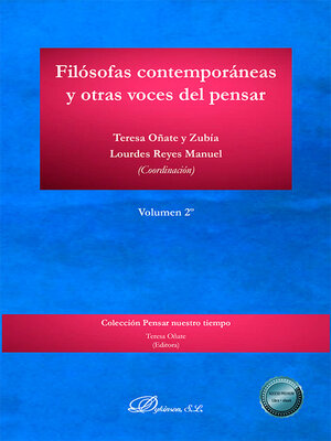 cover image of Filósofas contemporáneas y otras voces del pensar, Tomo II